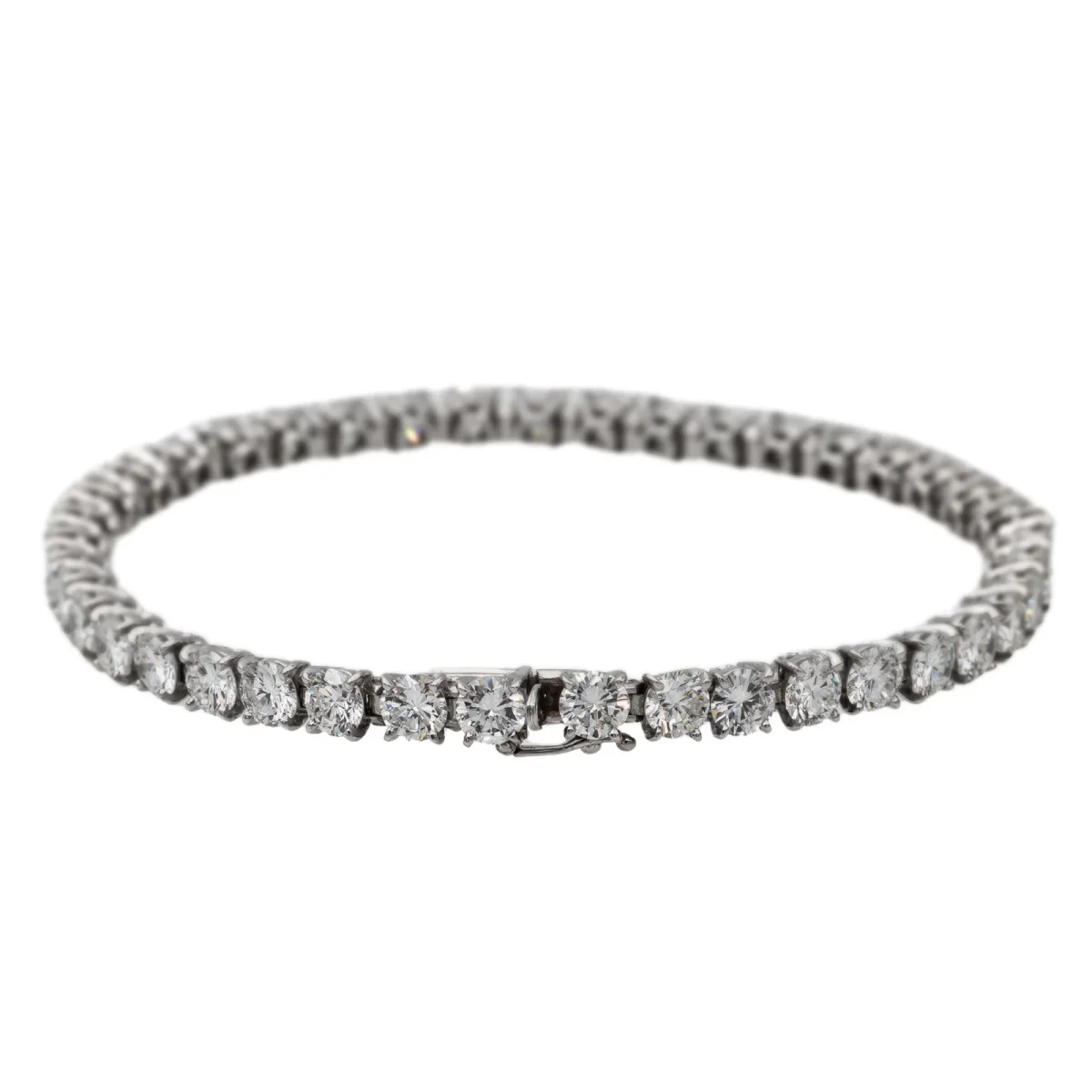 Ligne Bracelet Ligne Or blanc Diamant – Image 5