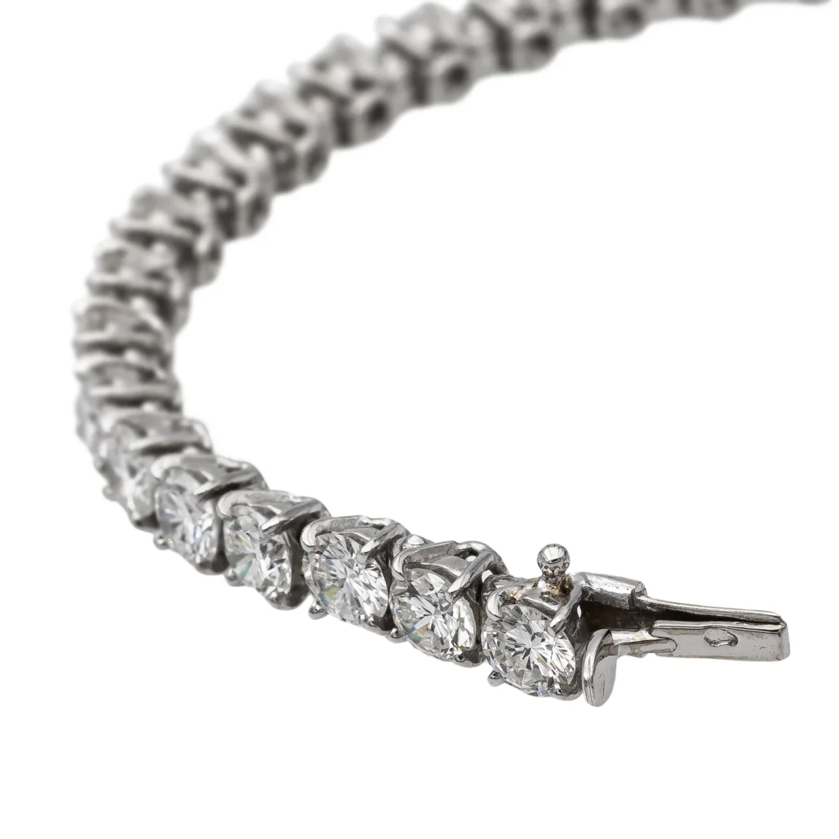 Ligne Bracelet Ligne Or blanc Diamant – Image 8