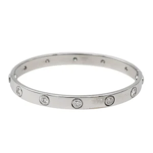 Cartier Bracelet Jonc Love Or blanc Diamant