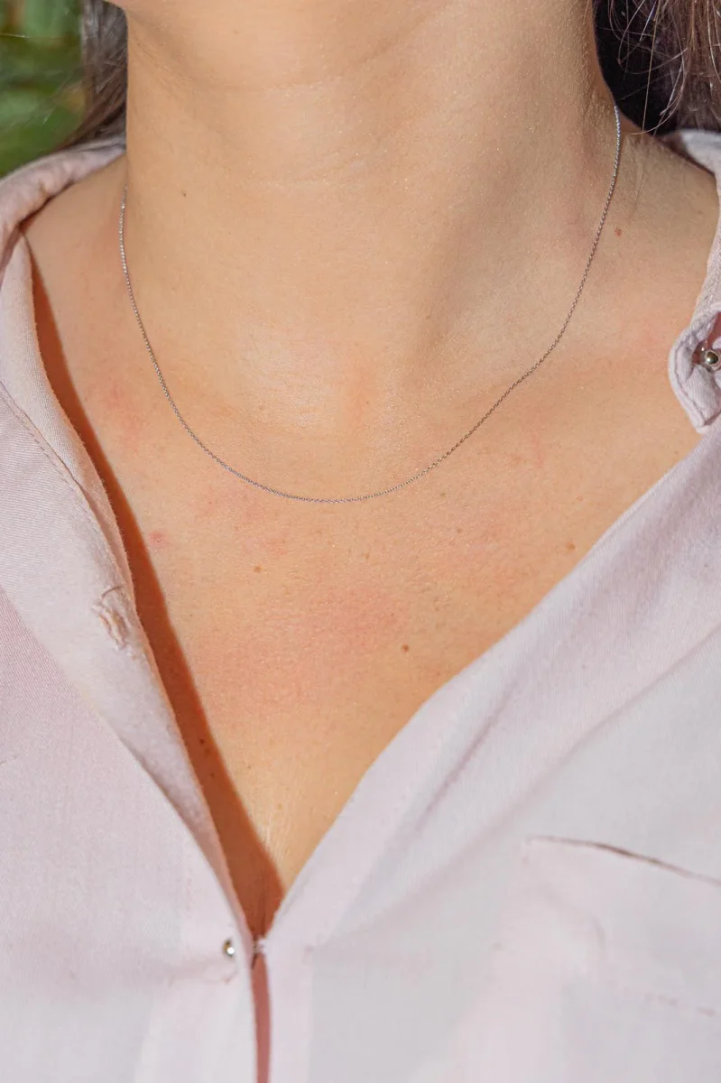 Collier Chaîne Or blanc – Image 3