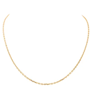 Collier Maille forçat Or jaune