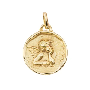 Augis Pendentif Médaille religieuse Or jaune