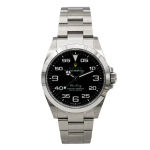 Rolex Montre Air king Acier