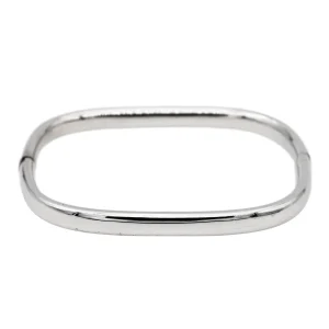 Bracelet Jonc Or blanc