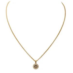 Chopard Collier Pendentif Happy diamonds Or jaune Diamant