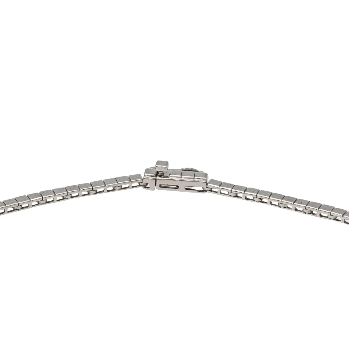 Collier Rivière Or blanc Diamant – Image 5
