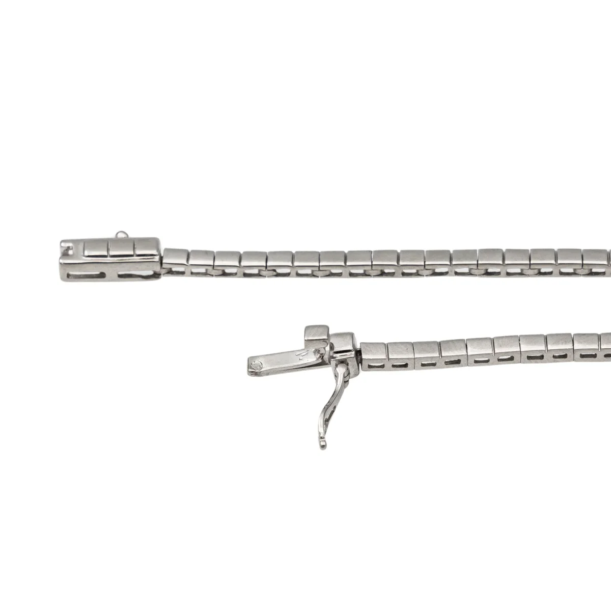 Collier Rivière Or blanc Diamant – Image 7