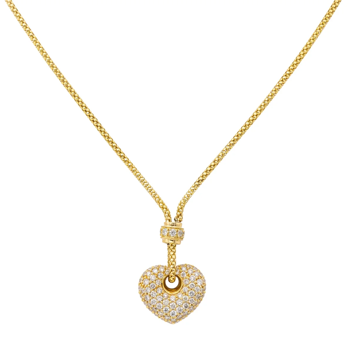 Collier Or jaune Diamant – Image 5