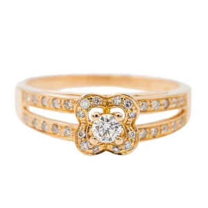 Mauboussin Bague  Or rose Diamant