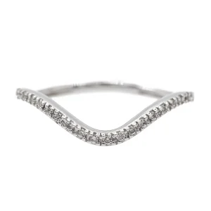 Bague Alliance Or blanc Diamant