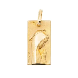 Augis Pendentif Médaille religieuse Or jaune