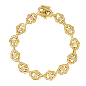 Bracelet Or jaune Diamant