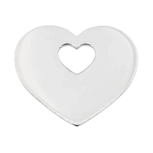 Poiray Pendentif Cœur Cœur Or blanc