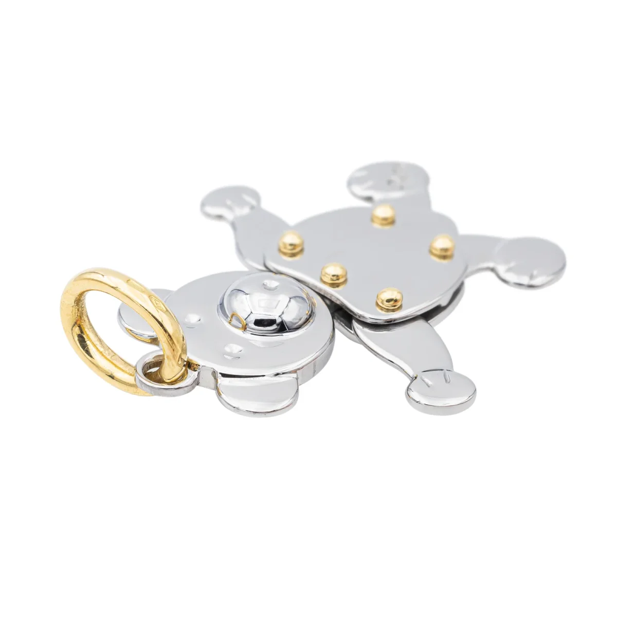 Pomellato Pendentif Orsetto Acier, Or jaune – Image 6