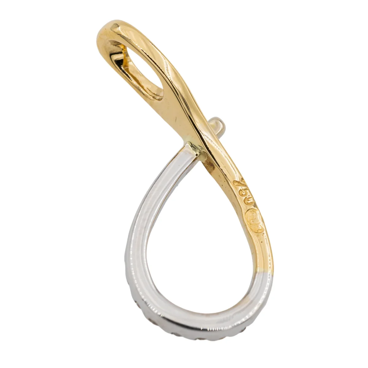 Pendentif Or jaune, Or blanc Diamant – Image 5