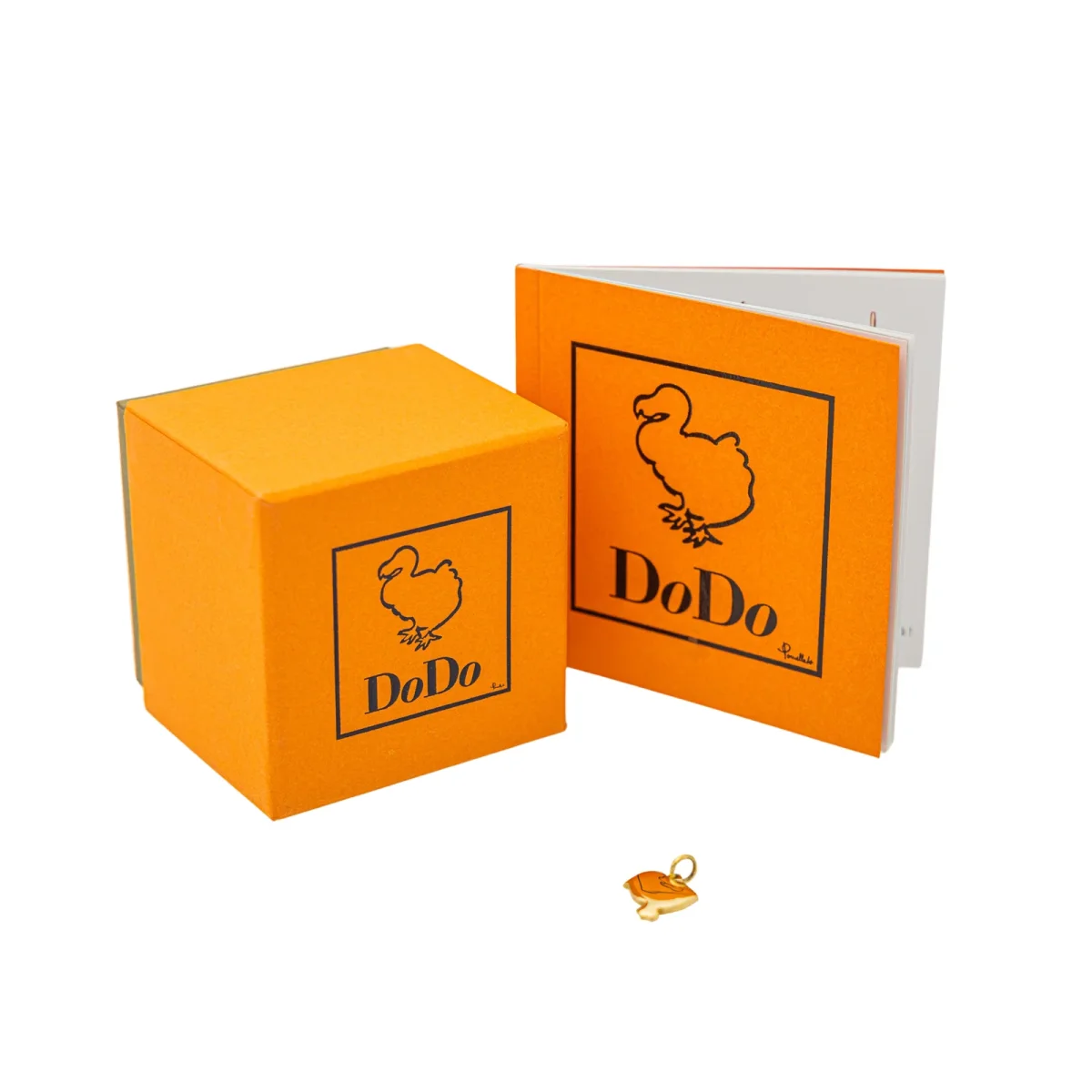 Dodo pomellato Pendentif Poussin Or jaune – Image 3