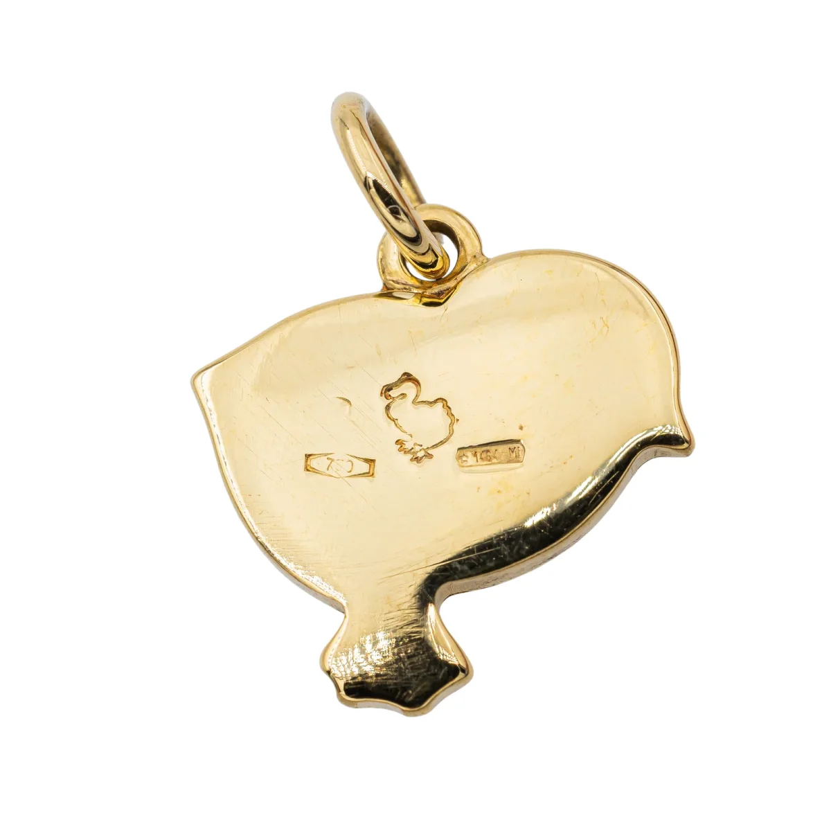Dodo pomellato Pendentif Poussin Or jaune – Image 5