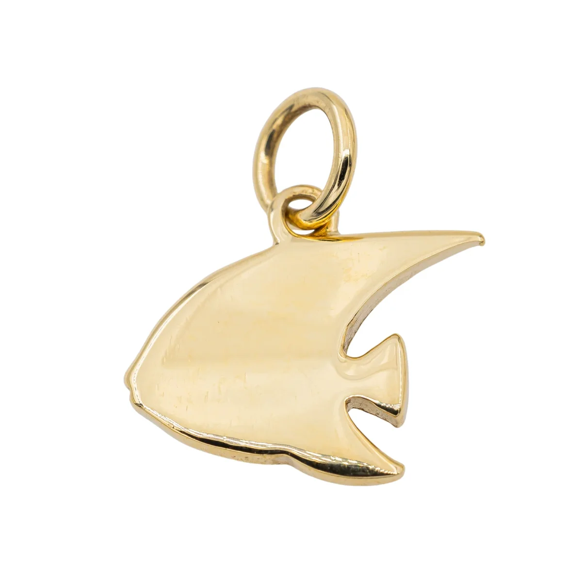 Dodo pomellato Pendentif Poisson Or jaune – Image 2
