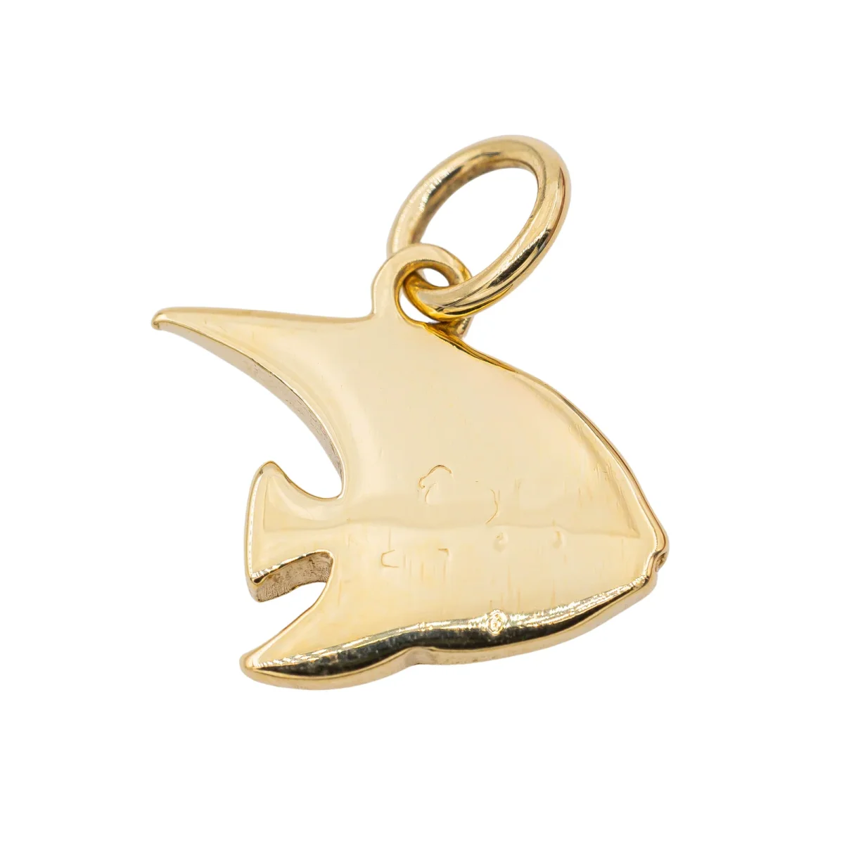Dodo pomellato Pendentif Poisson Or jaune – Image 5