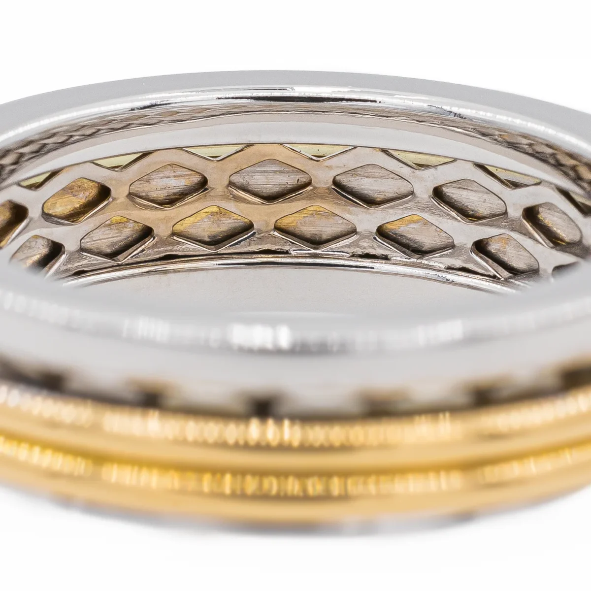 Mauboussin Bague Alliance Or blanc, Or jaune – Image 5