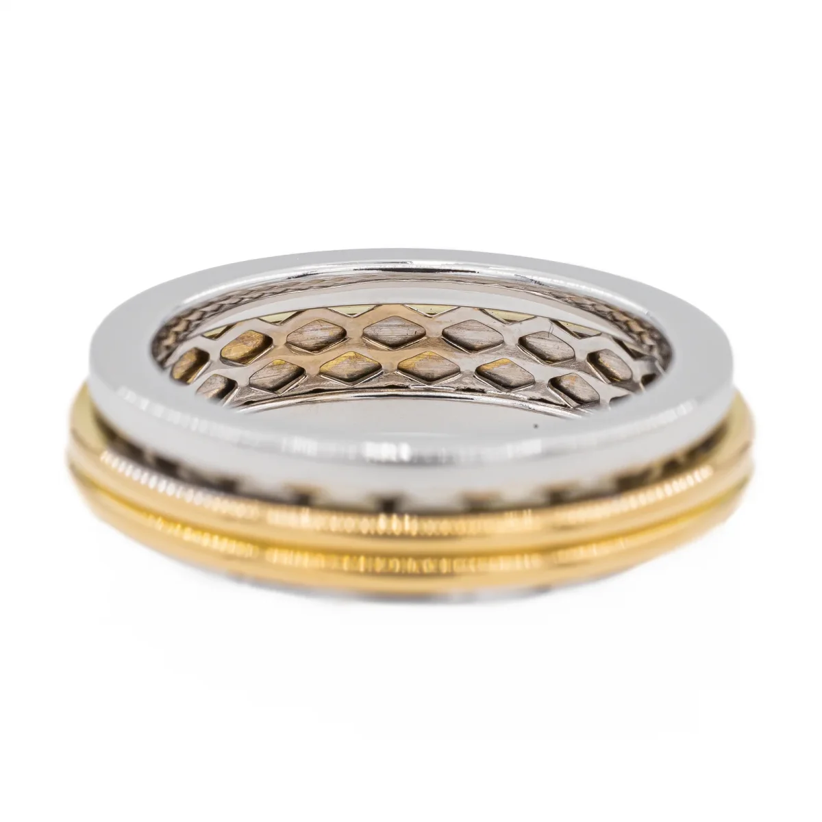 Mauboussin Bague Alliance Or blanc, Or jaune – Image 7