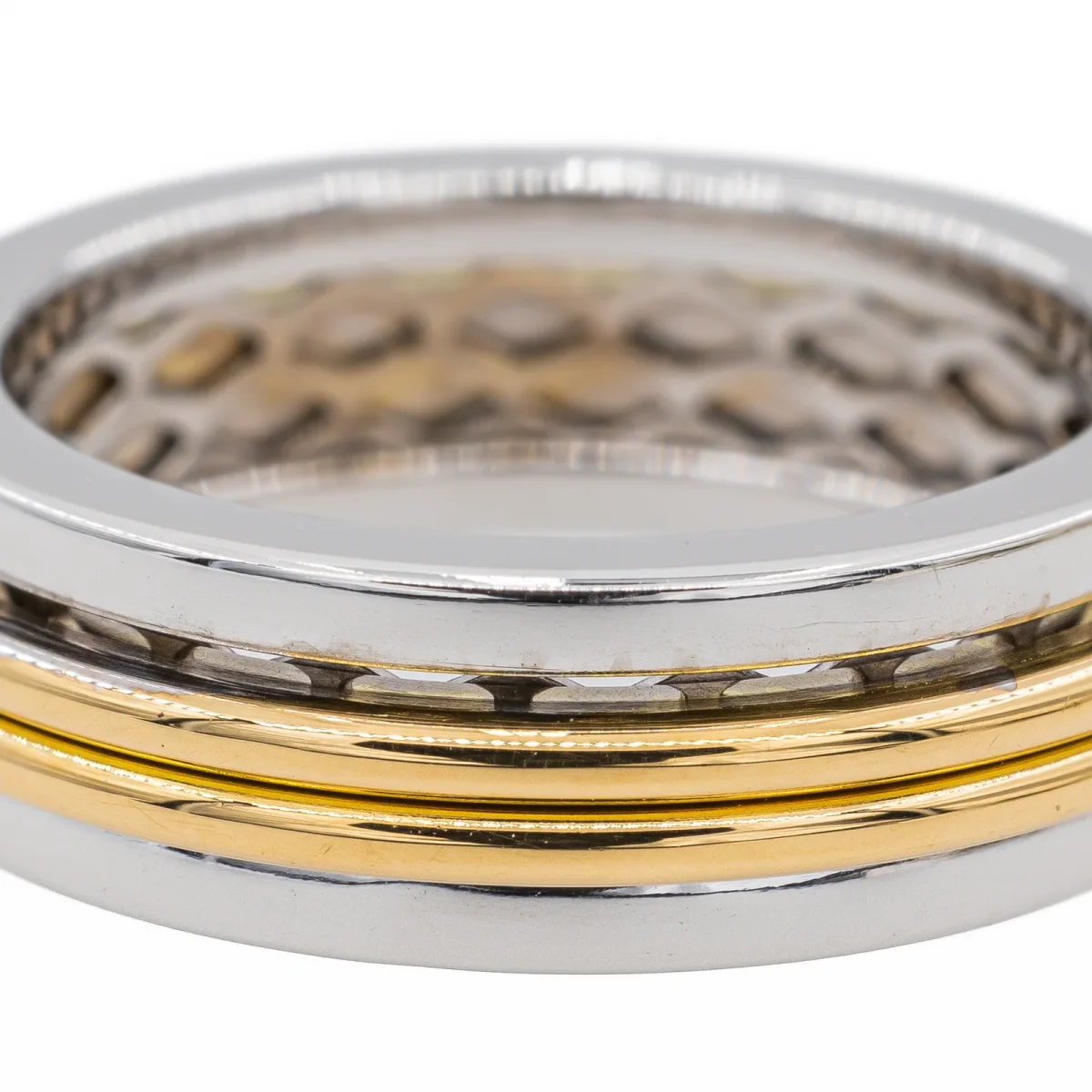 Mauboussin Bague Alliance Or blanc, Or jaune – Image 8