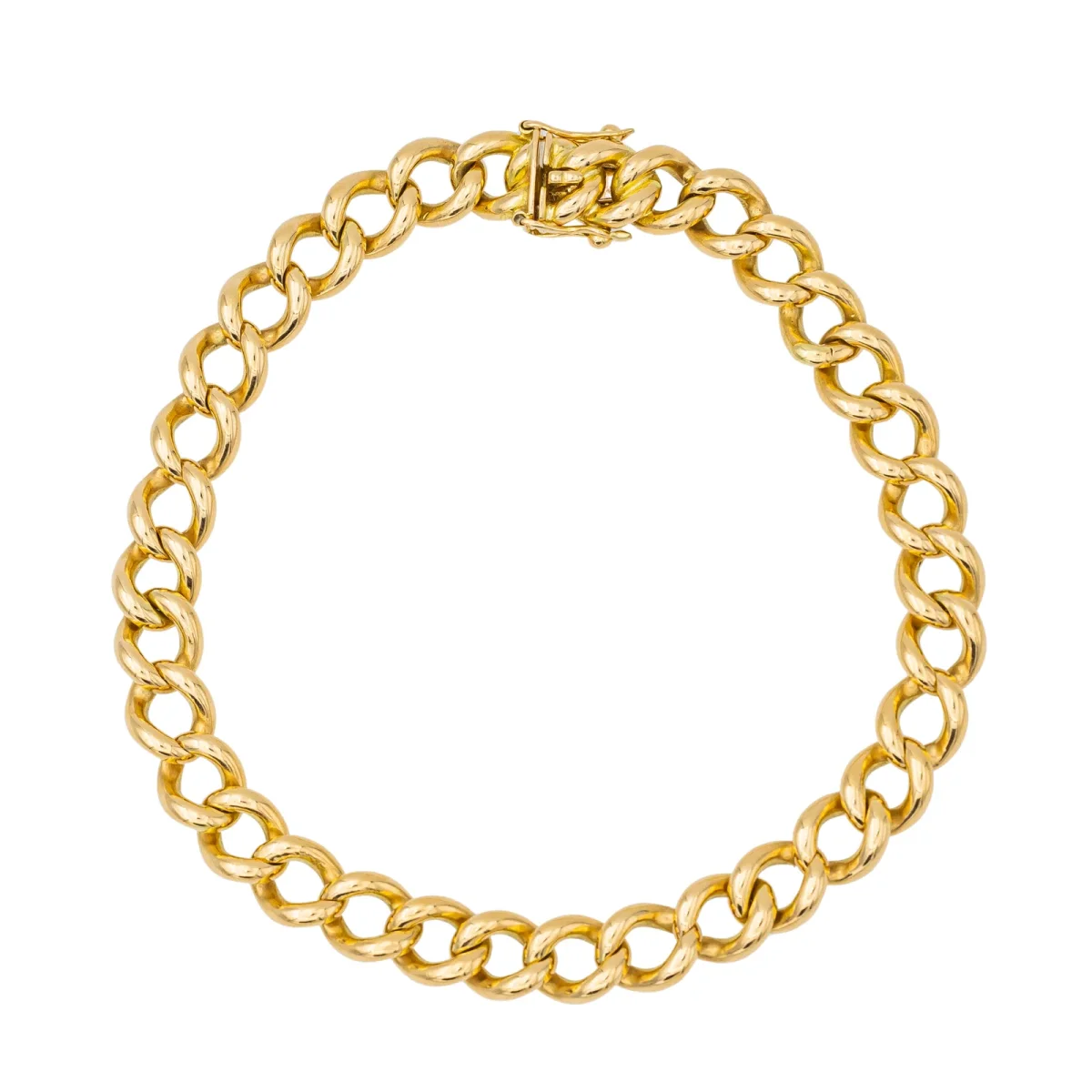 Bracelet Gourmette Or jaune