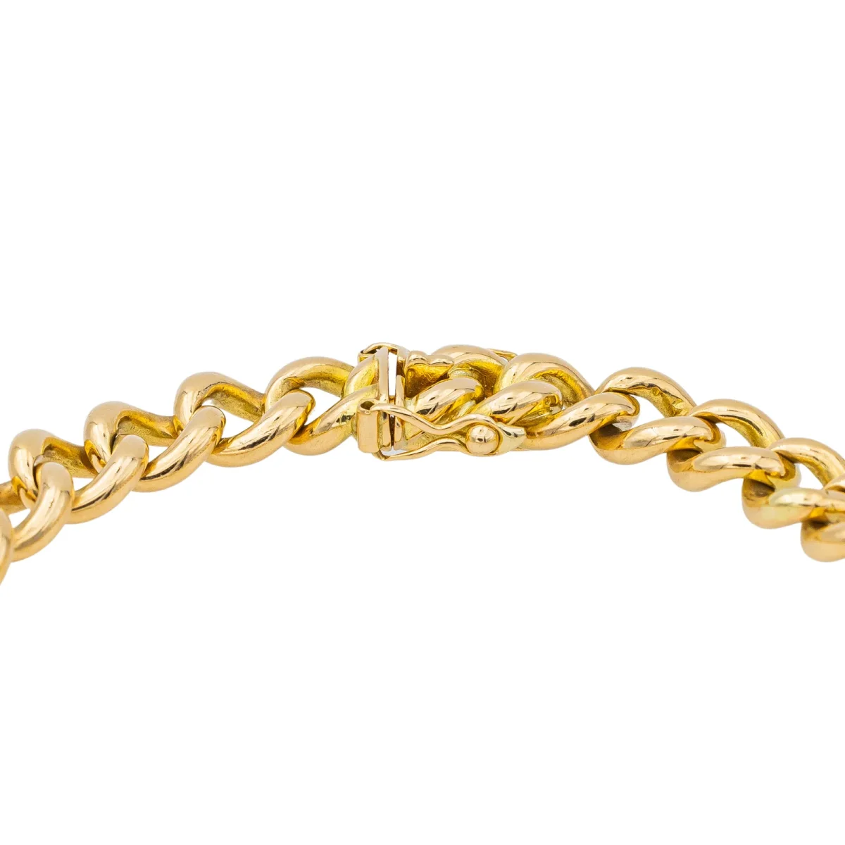 Bracelet Gourmette Or jaune – Image 5