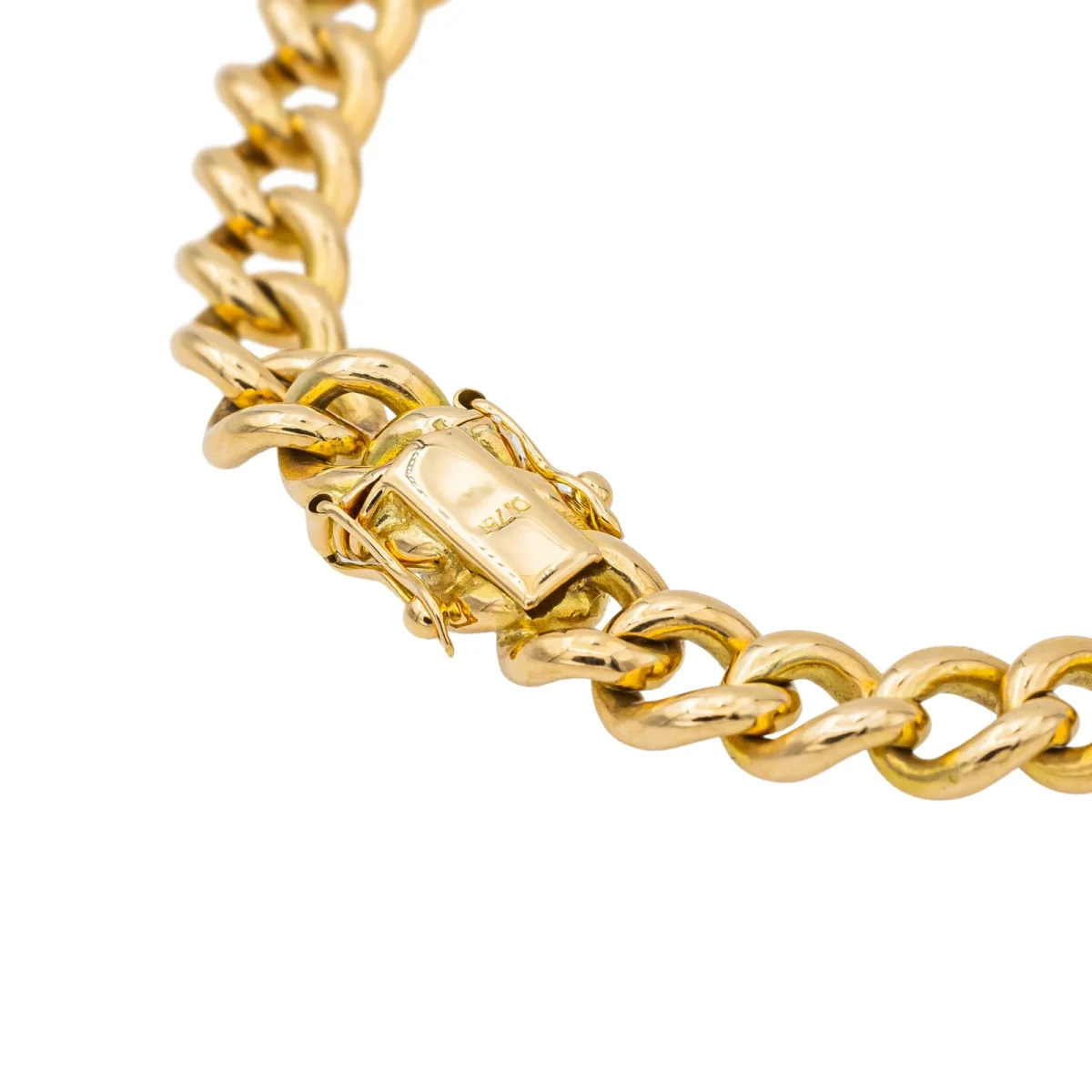 Bracelet Gourmette Or jaune – Image 7