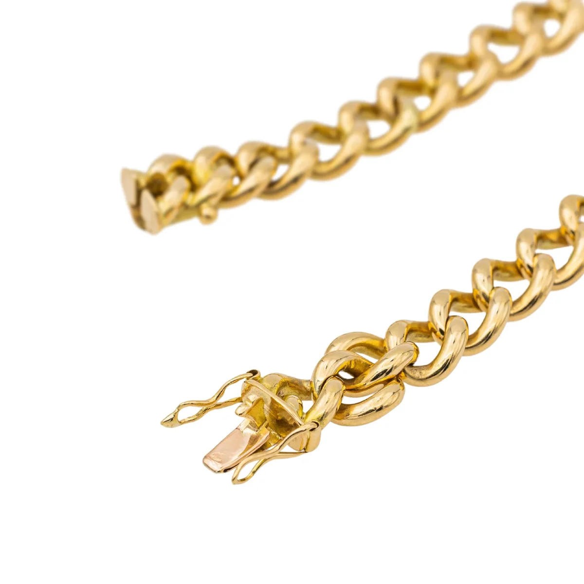 Bracelet Gourmette Or jaune – Image 8