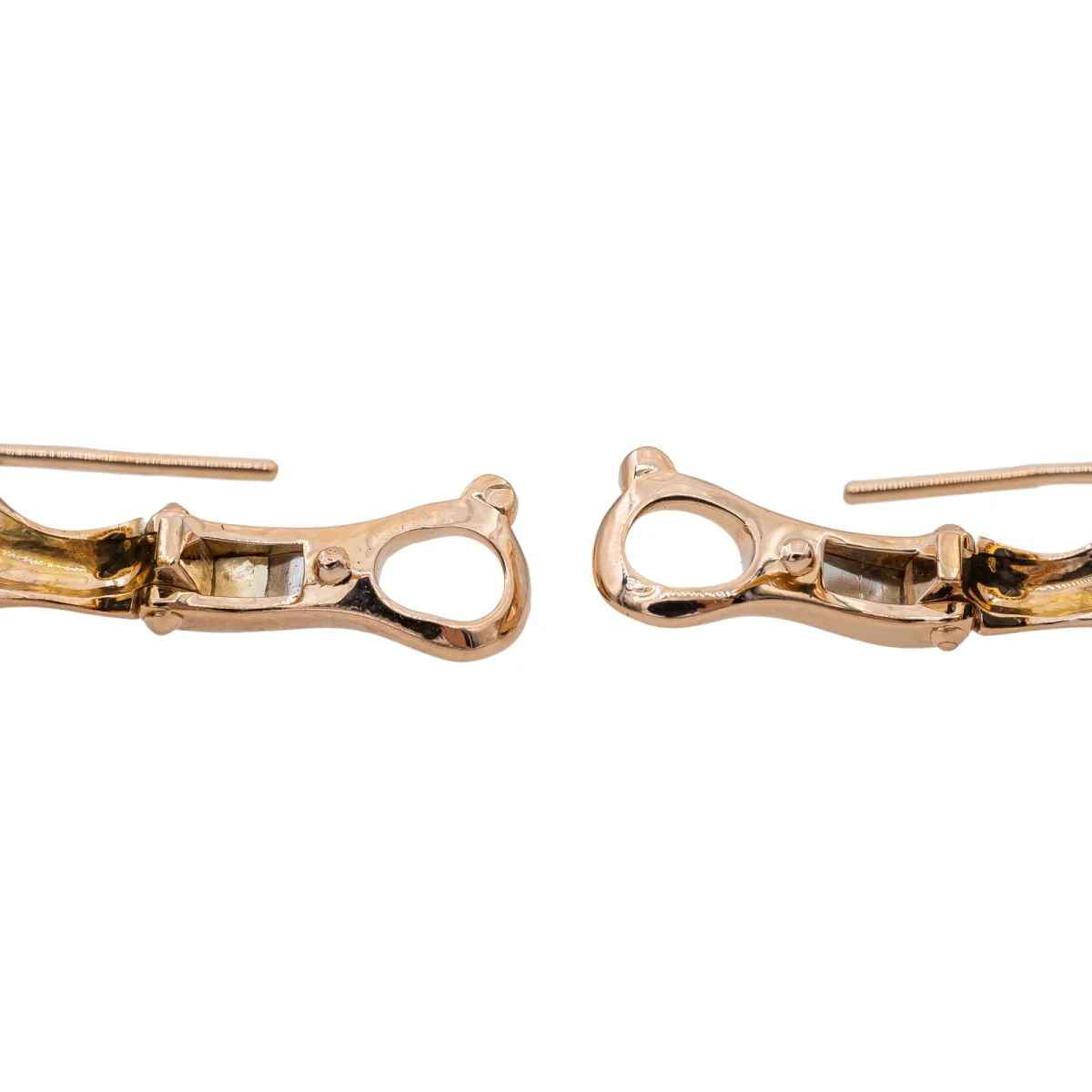 Van cleef & arpels Boucles d'oreilles Alhambra Or rose Onyx – Image 9