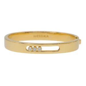 Messika Bracelet Bangle move Or jaune Diamant