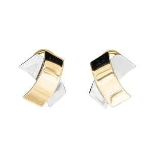 Boucles d'oreilles Clips Or jaune, Or blanc