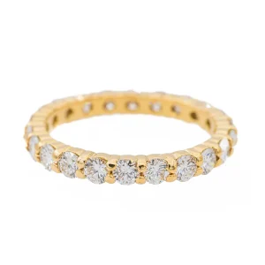 Bague Alliance Or jaune Diamant