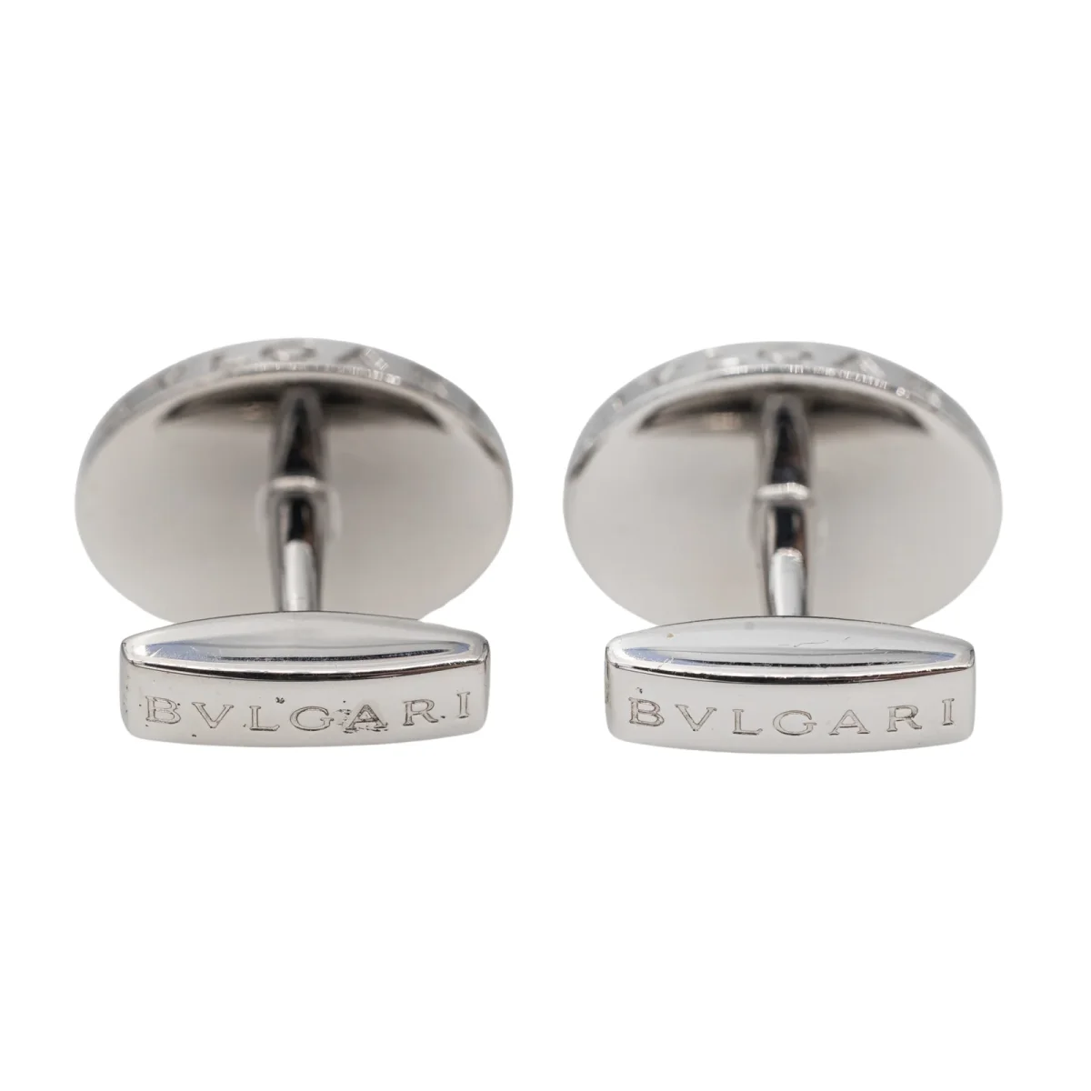 Bulgari Boutons de manchette Argent – Image 5