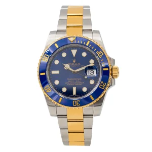 Rolex Montre Submariner Or jaune, Acier