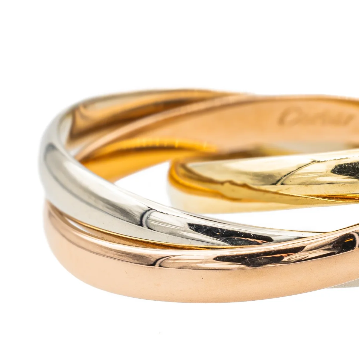 Cartier Bague Trinity Or rose, Or jaune, Or blanc – Image 6
