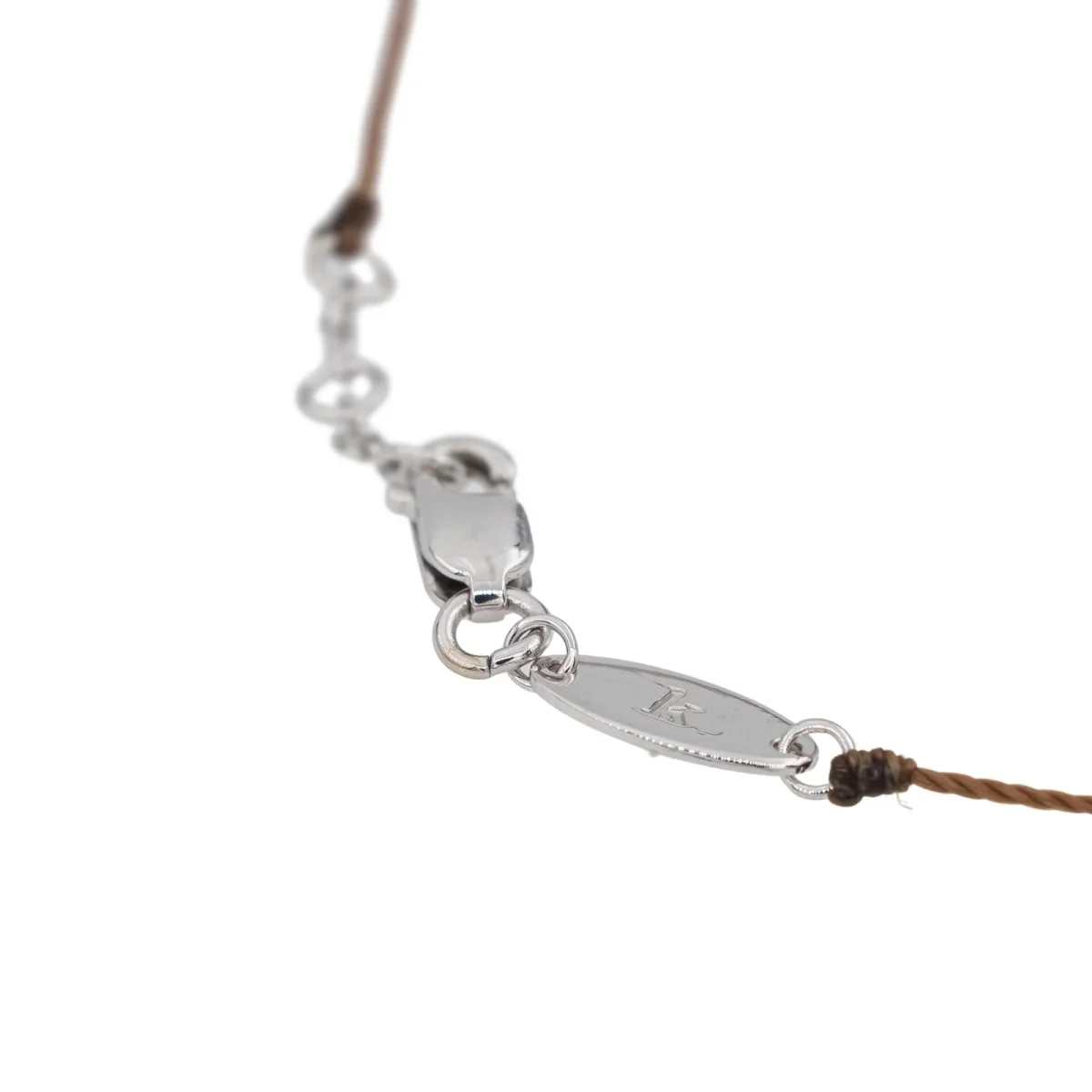 Redline Bracelet Cordon Illusion Or blanc Diamant – Image 8