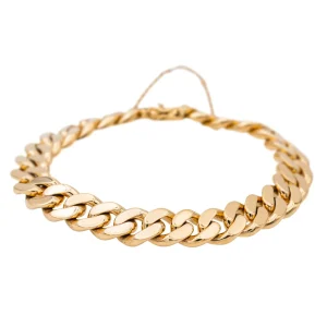 Bracelet Gourmette Or rose