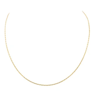 Collier Maille forçat Or jaune