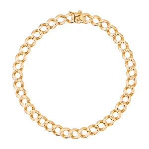 Bracelet Gourmette Or rose