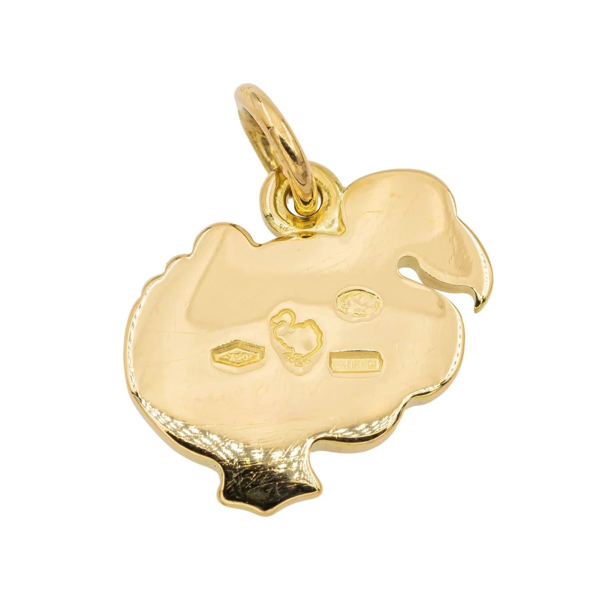 Dodo pomellato Pendentif Dodo Or jaune – Image 4