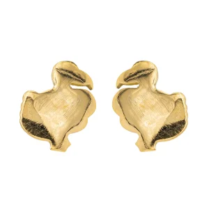 Dodo pomellato Boucles d'oreilles Puces Dodo Or jaune