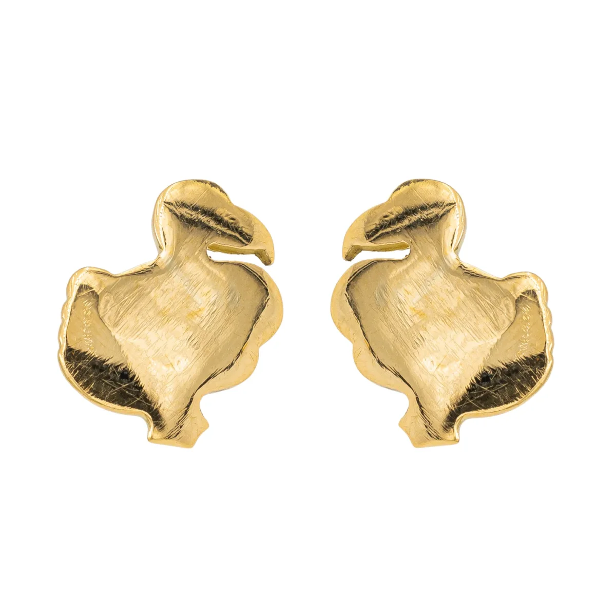 Dodo pomellato Boucles d'oreilles Puces Dodo Or jaune