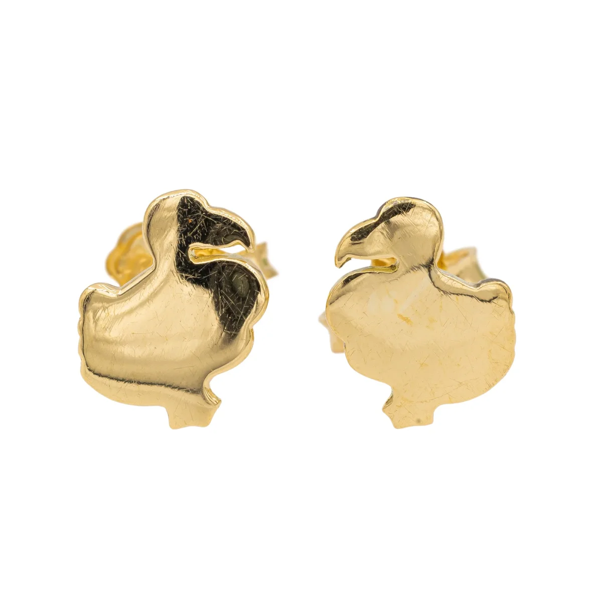 Dodo pomellato Boucles d'oreilles Puces Dodo Or jaune – Image 5