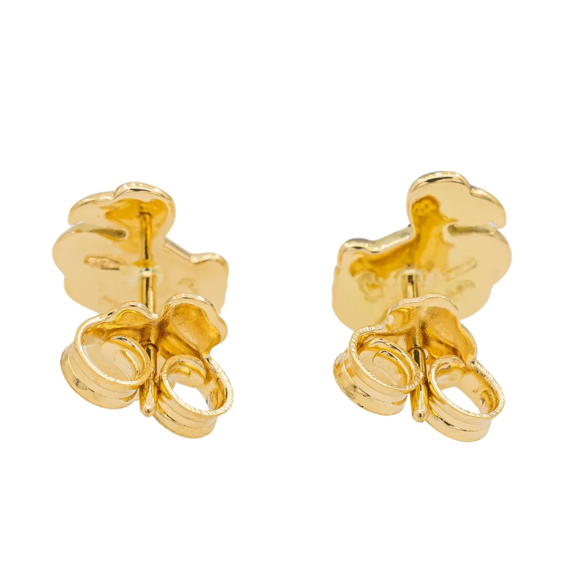 Dodo pomellato Boucles d'oreilles Puces Dodo Or jaune – Image 6