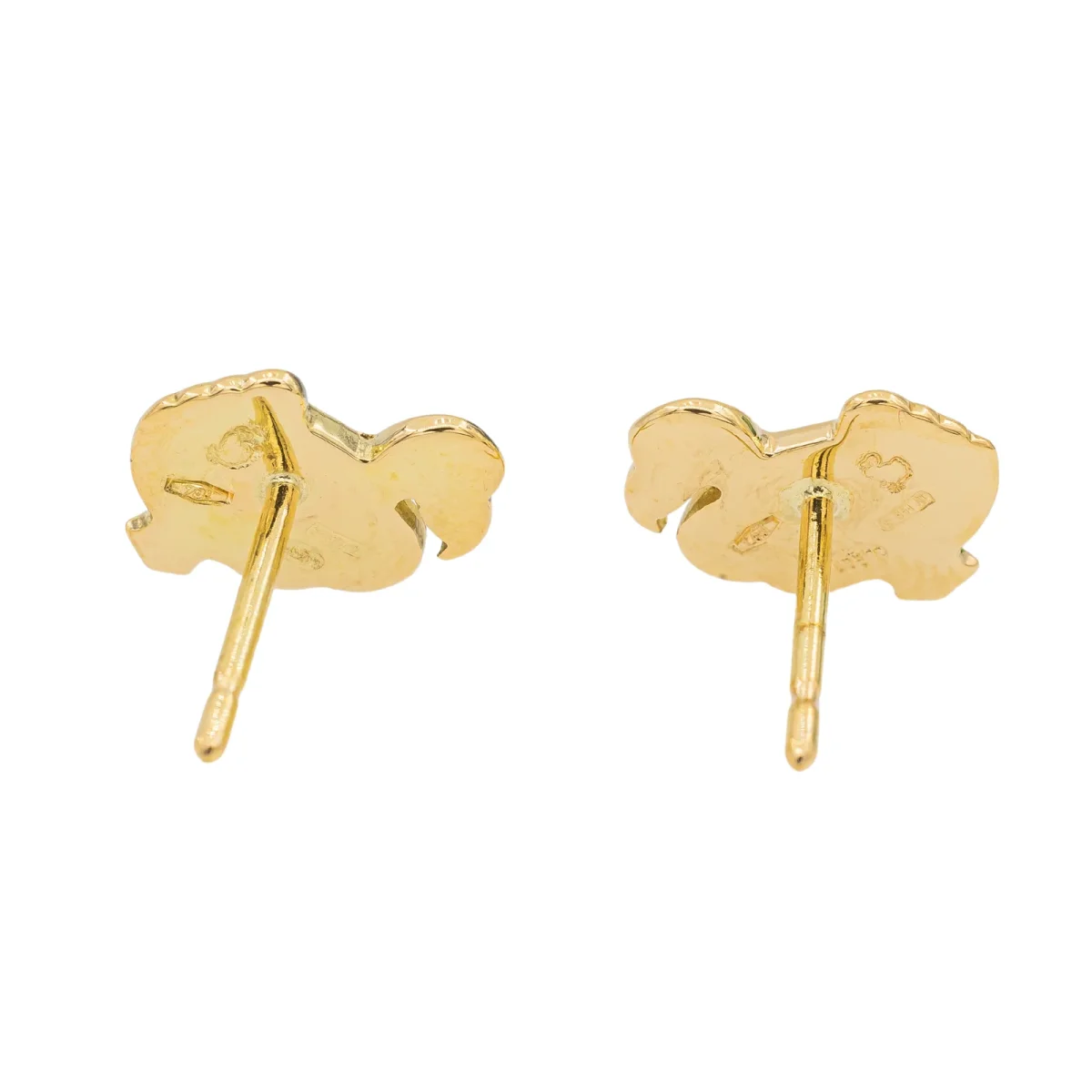 Dodo pomellato Boucles d'oreilles Puces Dodo Or jaune – Image 7
