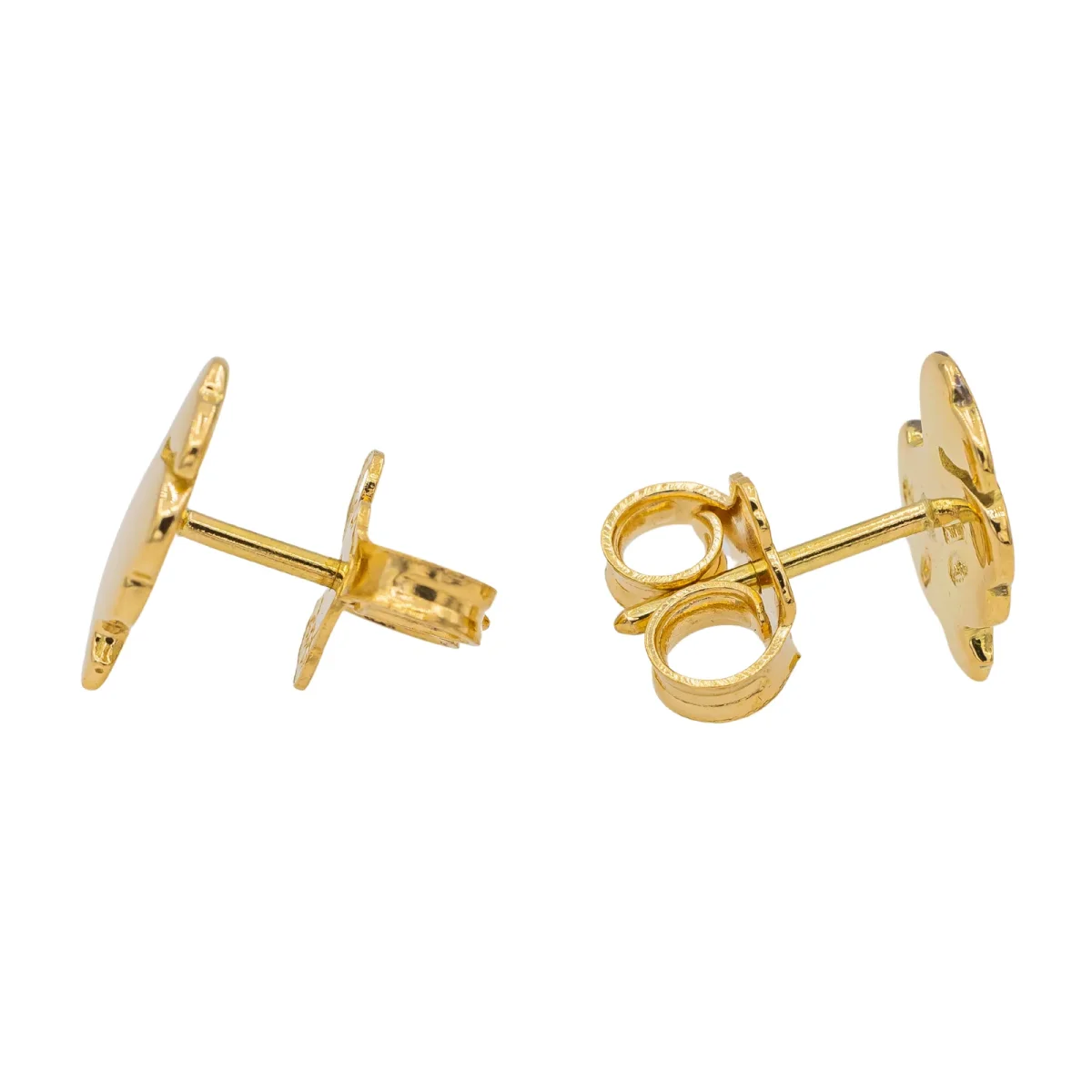 Dodo pomellato Boucles d'oreilles Puces Dodo Or jaune – Image 8