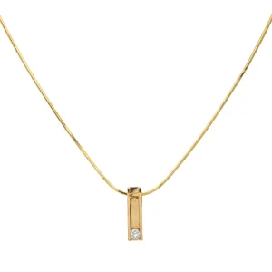 Collier Or jaune Diamant