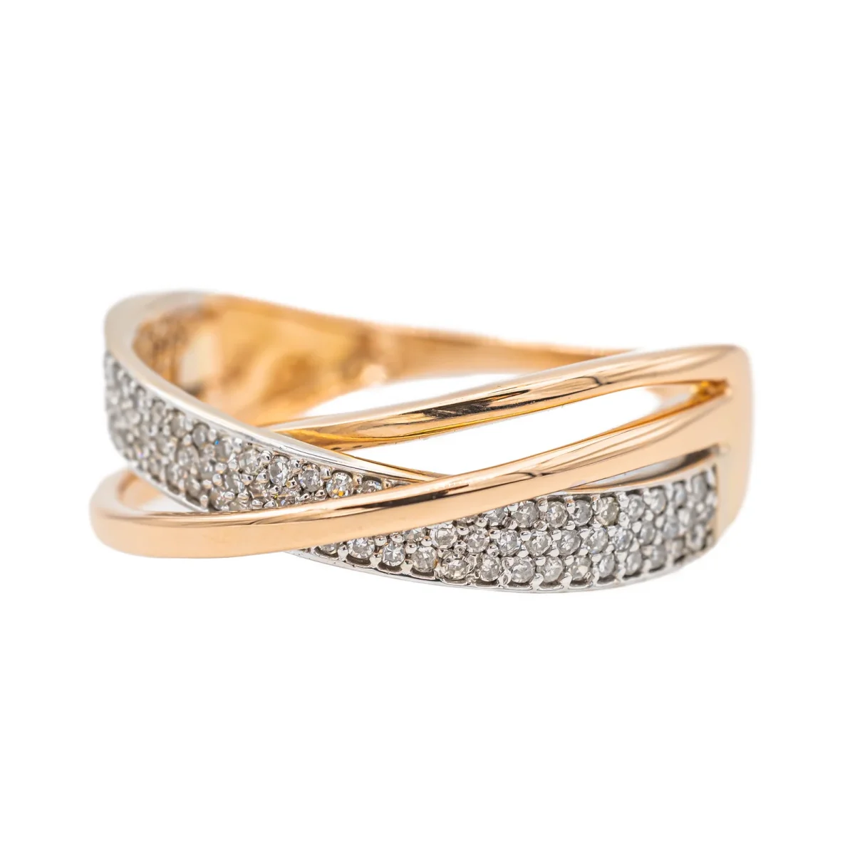 Bague Or rose Diamant – Image 4